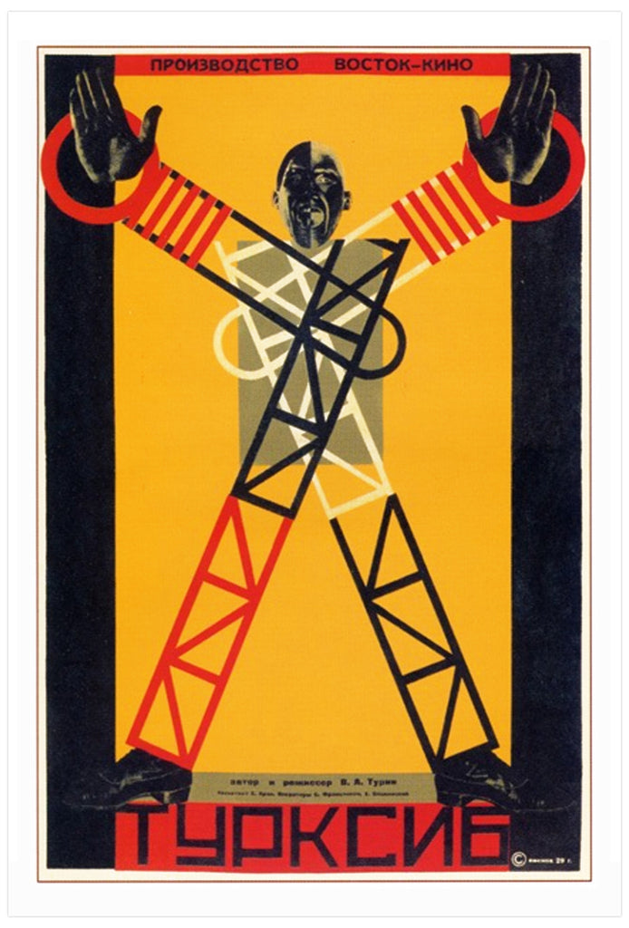 Movie Poster: 'Turksib' [1929]